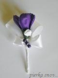 Svadobné pierko fialový kvet