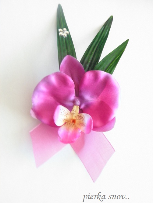 Svadobné pierko - orchidea