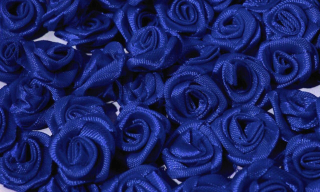 Ružička 12mm modrá žiarivá