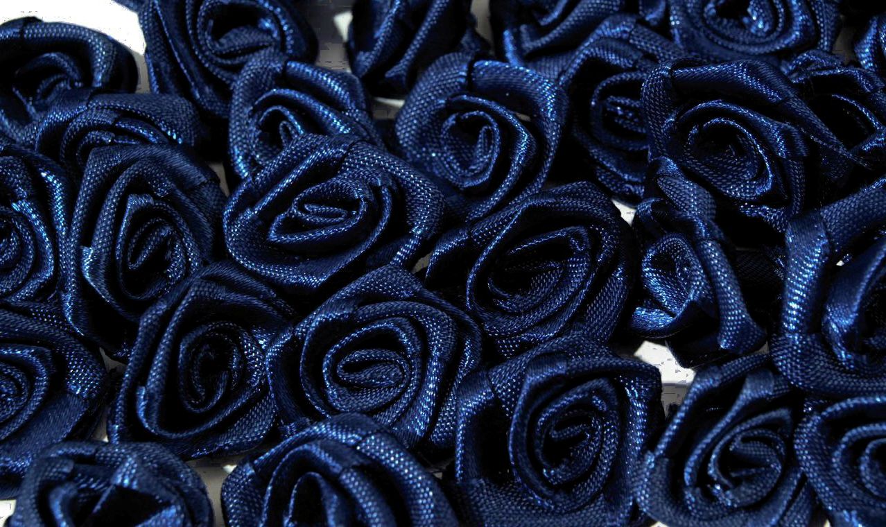 Ružička 12mm modrá tmavá