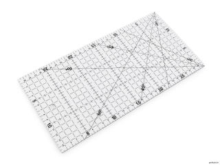 Pravítko na patchwork 15x30 cm